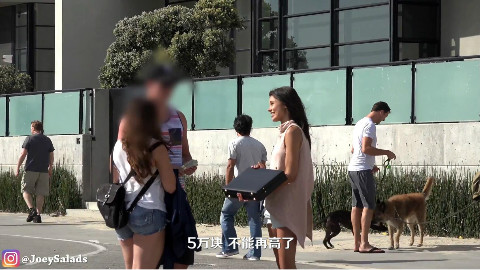 社会实验:美女街头五万美元买男子一夜,女友的反应令人吃惊